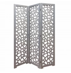 67 X 1.5 X 50 Gray Wood  Screen
