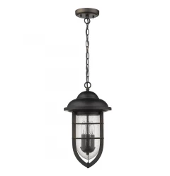Dylan 3-Light Oil-Rubbed Bronze Hanging Lantern