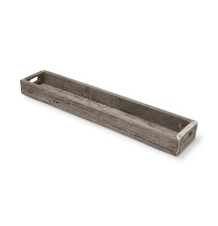 reclaimed wood grains knots highlight tray rectangle hardwood tool fashion accessory