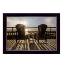 Front Row Seats 2 Black Framed Print Wall Art