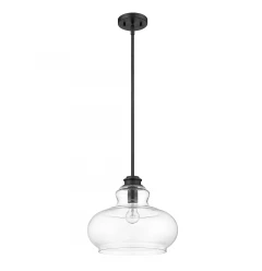 Torrel 1-Light Matte Black Pendant