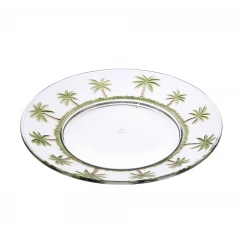 Tree acrylic service four dinner plate with tableware dishware serveware porcelain plant drinkware creative arts plate