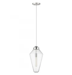 Ballina 1-Light Polished Nickel Mini-Pendant