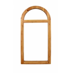 Brown Arch Accent Mirror