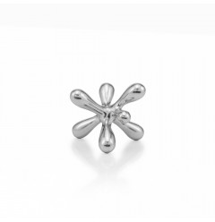 3" Silver Metal Decorative Jack