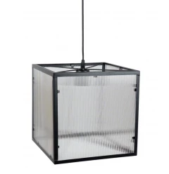 Lantern Metal Ceiling Light With Clear Shades