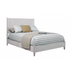 Gray Solid and Manufactured Wood King Bed