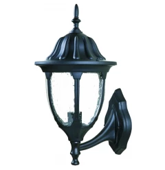 Matte Black Lamp Shape Wall Light