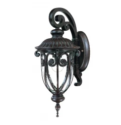 Dark Brown Hanging Goblet Wall Light