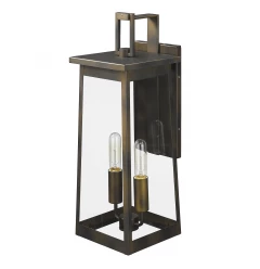 Alden 2-Light Oil-Rubbed Bronze Wall Light
