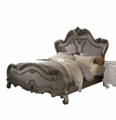 Queen Gray Bed