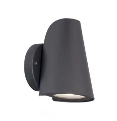 Matte Black LED Conical Wall Sconce