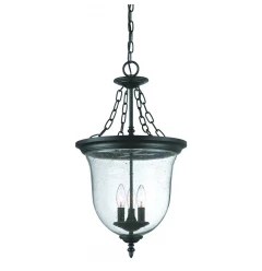 Belle 3-Light Matte black Hanging light