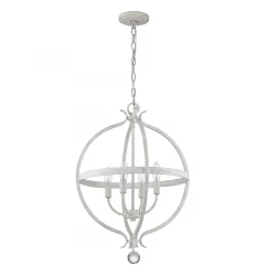 Callie 4-Light Country White Pendant