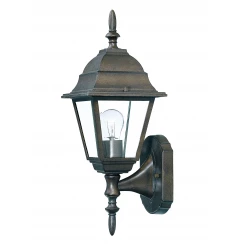 Antique Brown Swing Arm Outdoor Wall Light