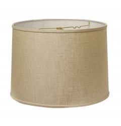 Throwback Drum Linen Lampshade