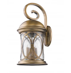 Lincoln 4-Light Antique Brass Wall Light