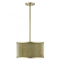Basetti 4-Light Gold Convertible Pendant