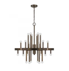Fallon 24-Light Oil-Rubbed Bronze Chandelier