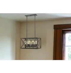 Brooklyn 6-Light Oil-Rubbed Bronze Pendant