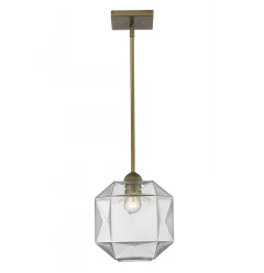 Loft 1-Light Brass Pendant