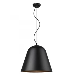Knell 1-Light Matte Black Pendant