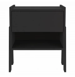 18.89" Rectangular One Drawer With Manufactured Wood Top