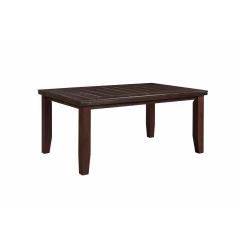 48" Dark Brown Dining Table