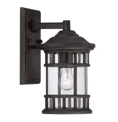 XL Matte Black Canister Wall Light