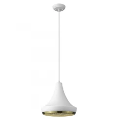 Tholos 1-Light White Pendant