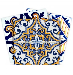 4" X 4" Addison Multi Mosaic Peel And Stick Tiles