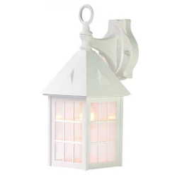 White House Shaped Wall Light