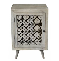 30" Gray Wash Nightstand