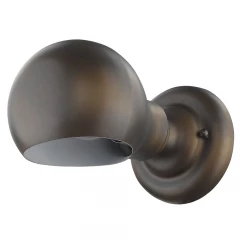 Antique Bronze Rounded Wall Sconce