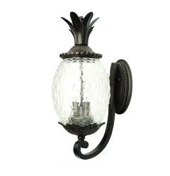 Antique Bronze Pineapple Wall Light