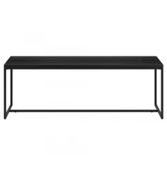 47" Black Coffee Table
