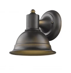 Antique Bronze Aluminum Wall Sconce