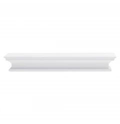 32" Classic White Floating Wall Shelf