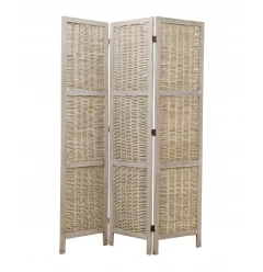 1 X 52 X 67 Beige Wood  Screen