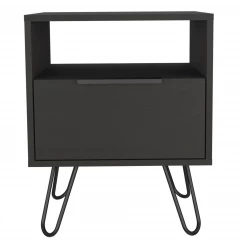 22" Black Wengue Nightstand