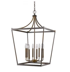 light oil rubbed bronze foyer pendant ceiling fixture