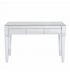 Silver Mirrored Glam Desk