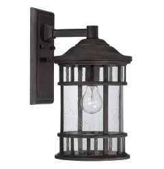 Matte Black Canister Wall Light