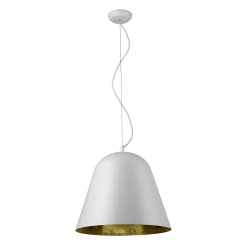 Knell 1-Light White Pendant