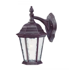 Two Light Brown Hanging Carousel Wall Light