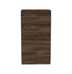 23" Dark Brown Two Drawer Standard Chest