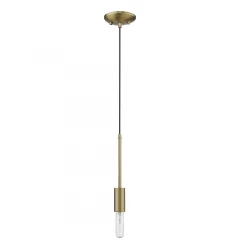 Dull Gold Mini Pendant Hanging Light