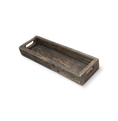 reclaimed wood grains knots highlight tray rectangular hardwood fashion accessory