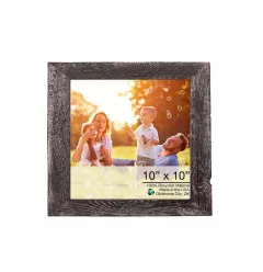 Rustic Smoky Black Picture Frame