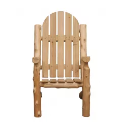 Rustic And Natural Cedar Adirondack Chair